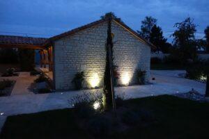 éclairage exterieur maison