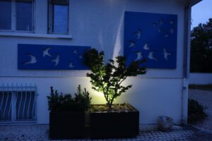 éclairage jardin